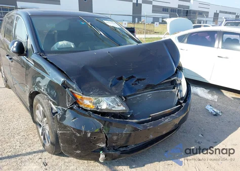 2014 Honda Odyssey Touring/Touring Elite z USA, uszkodzony, nr VIN 5FNRL5H99EB015166